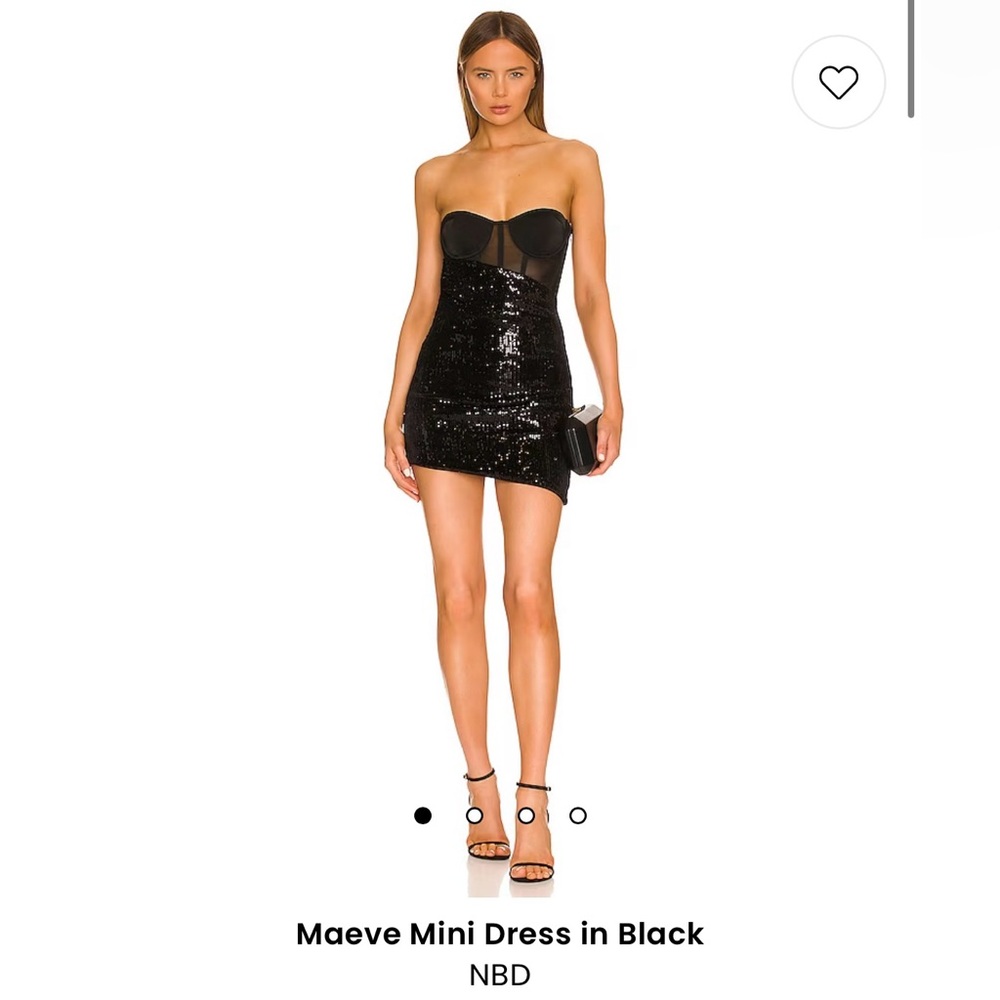 Maeve Mini Dress - Corset Sequins Dress